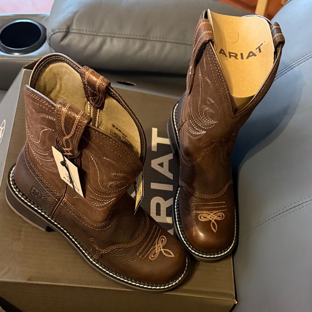 Ariat Dark Brown Western Boots